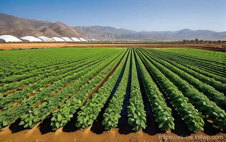 담수화 기술의 성공 사례 - **"The Heart of Reverse Osmosis: A High-Tech Water Purification Facility"**
    An interior shot of ...